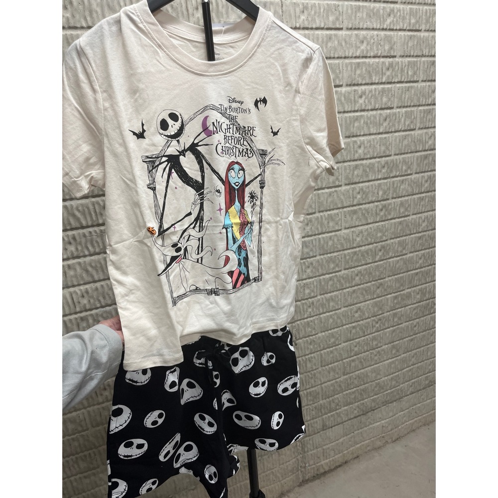 Disney Nightmare‎ Before Christmas Pajama Set Jack Sally Zero XS 0-2 LF22512FST
